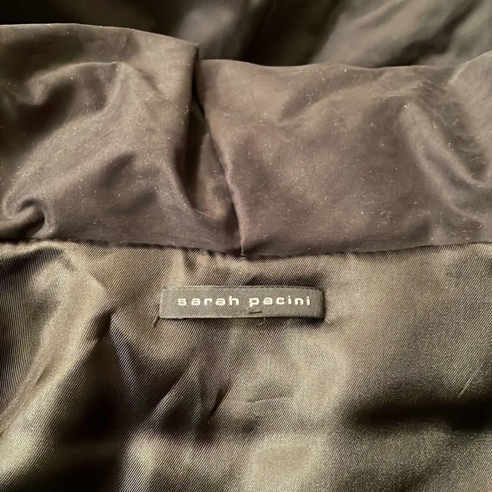 Sarah Pacini asymmetrical zip jacket - Picture 6 of 8